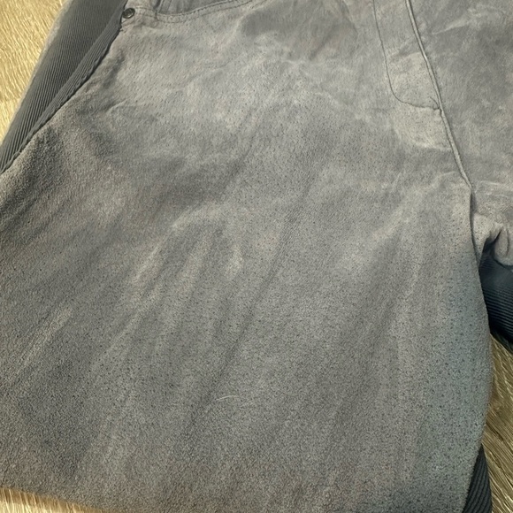 Women’s Cache Genuine Suede Gray Pants Size M 👑 - Picture 4 of 7